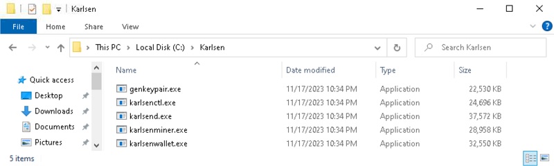 Karlsen File Directory